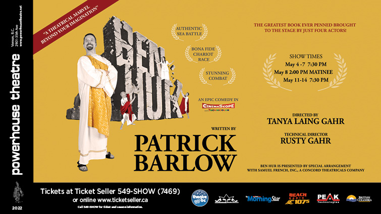 Powerhouse Theatre presents: Ben Hur by Patrick Barlow