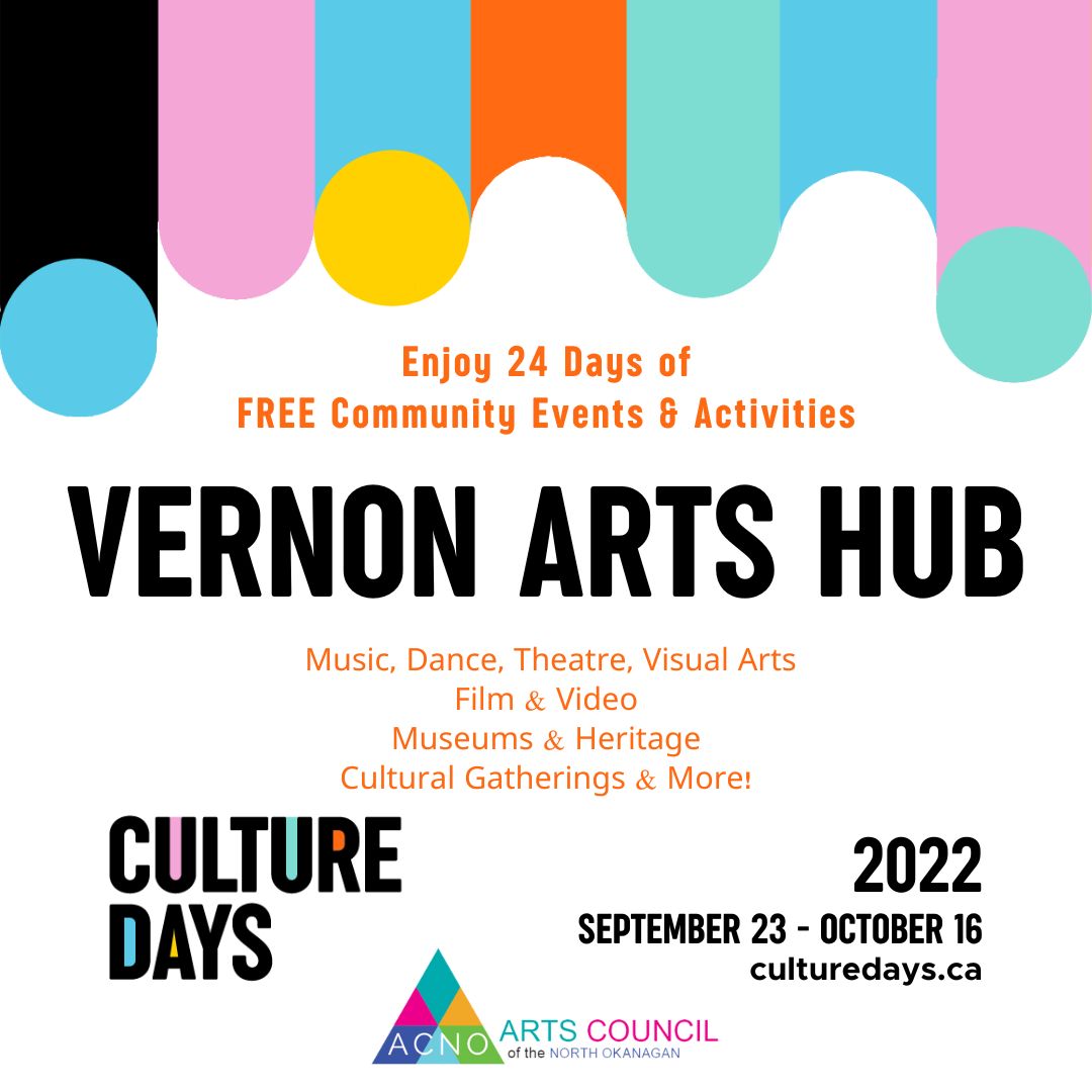 Vernon Arts Hub: 24 Days of FREE Arts & Culture Events