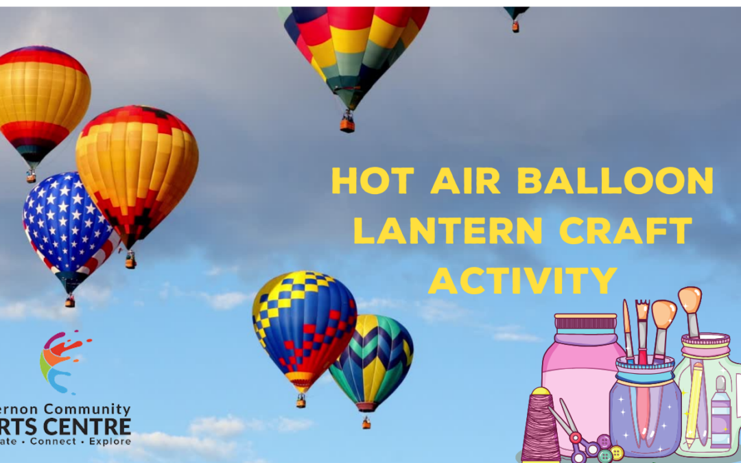 Hot Air Balloon Lantern Craft Activity