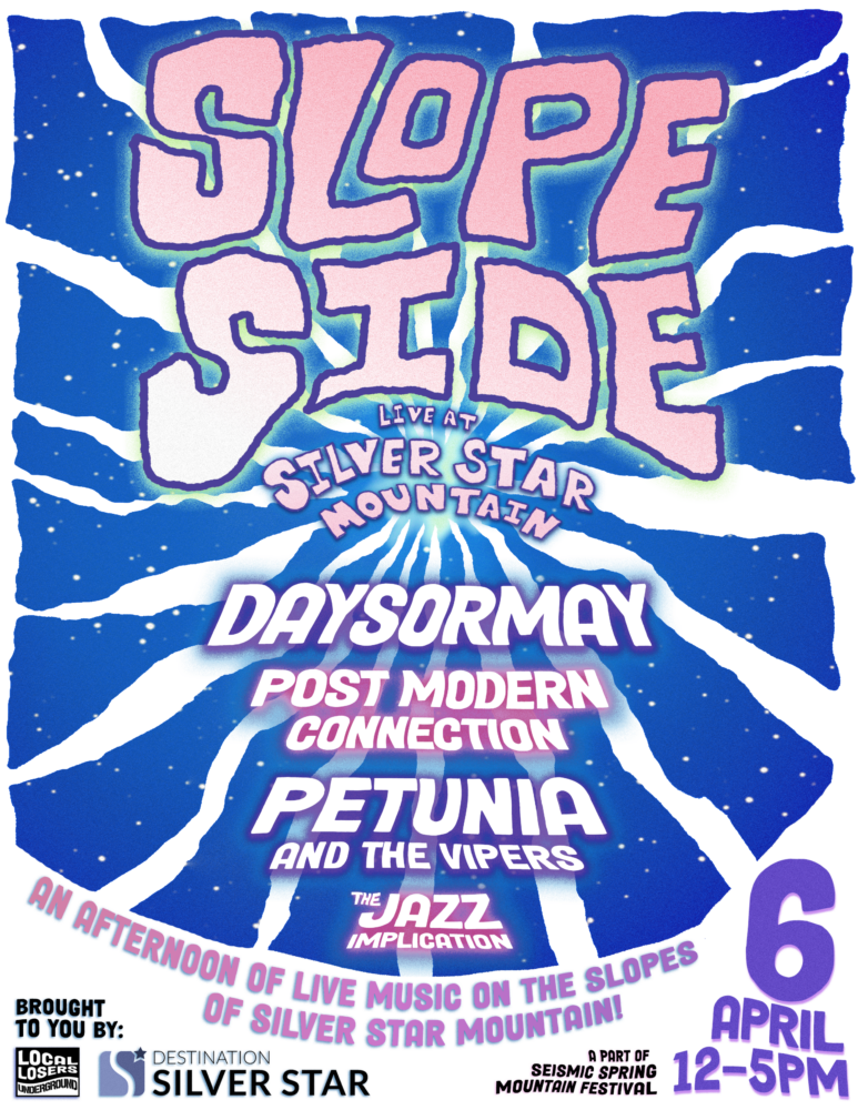 Poster of Slope Side Music Festival at Silver Star Mountain