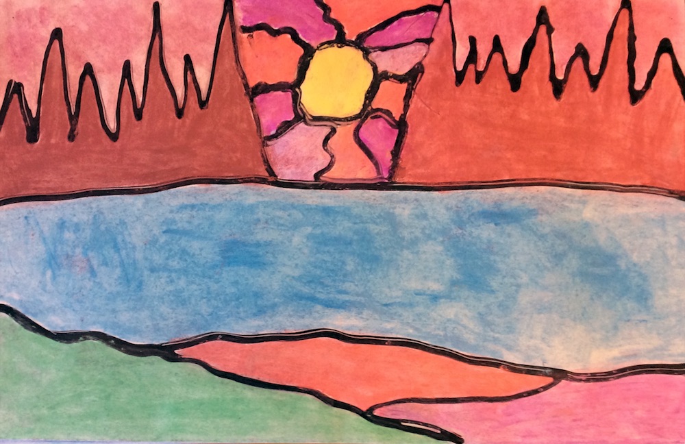 Art from the Heart: Elementary Students in SD22