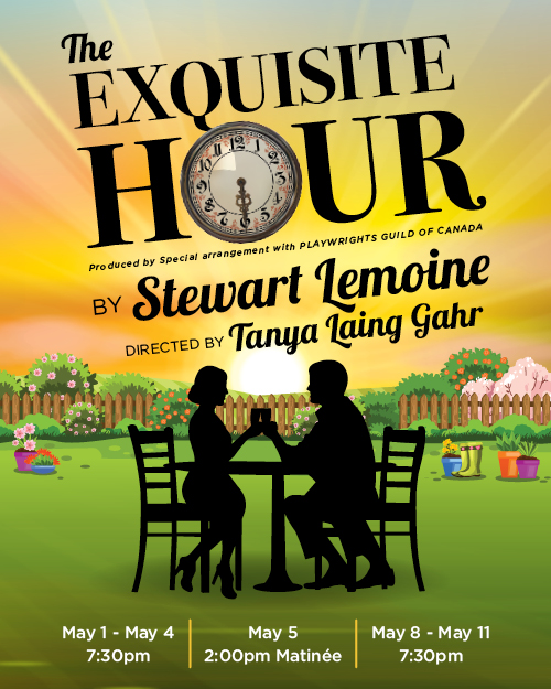 Poster of Powerhouse Theatre production of The Exquisite Hour.