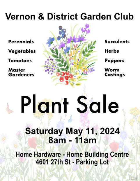 Vernon & District Garden Club Plant Sale