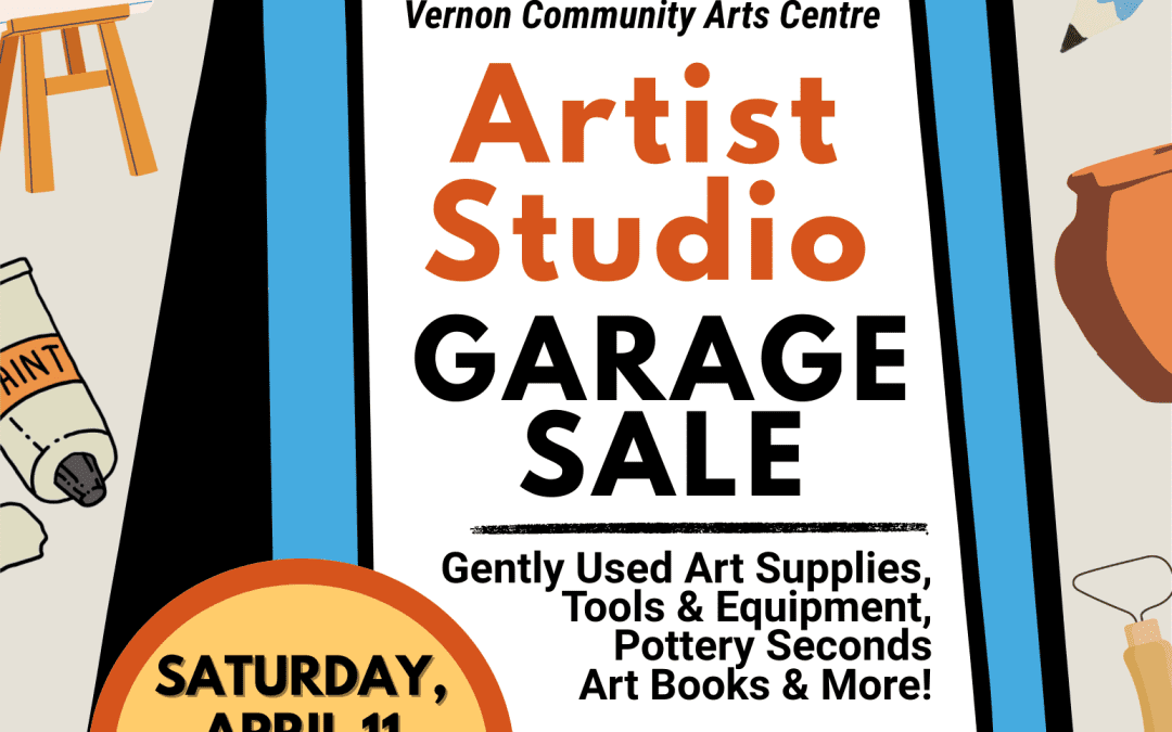 Artist Studio Garage Sale