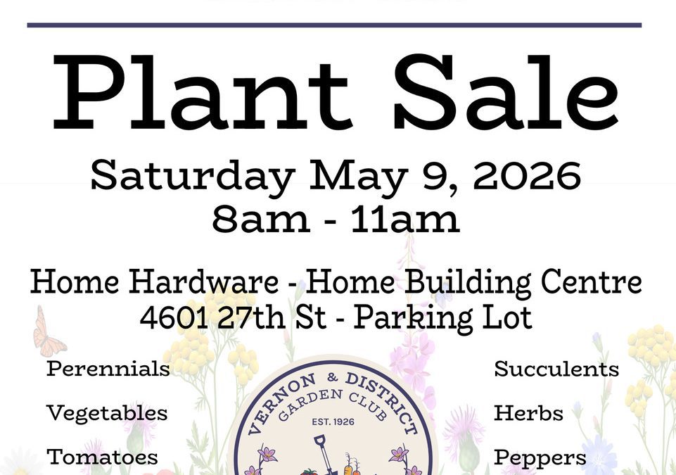 Plant Sale – Vernon & District Garden Club