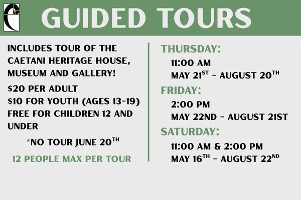 Caetani Guided Tours